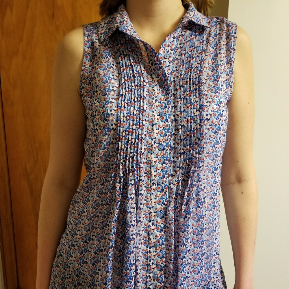 Fever Button Down Blouse